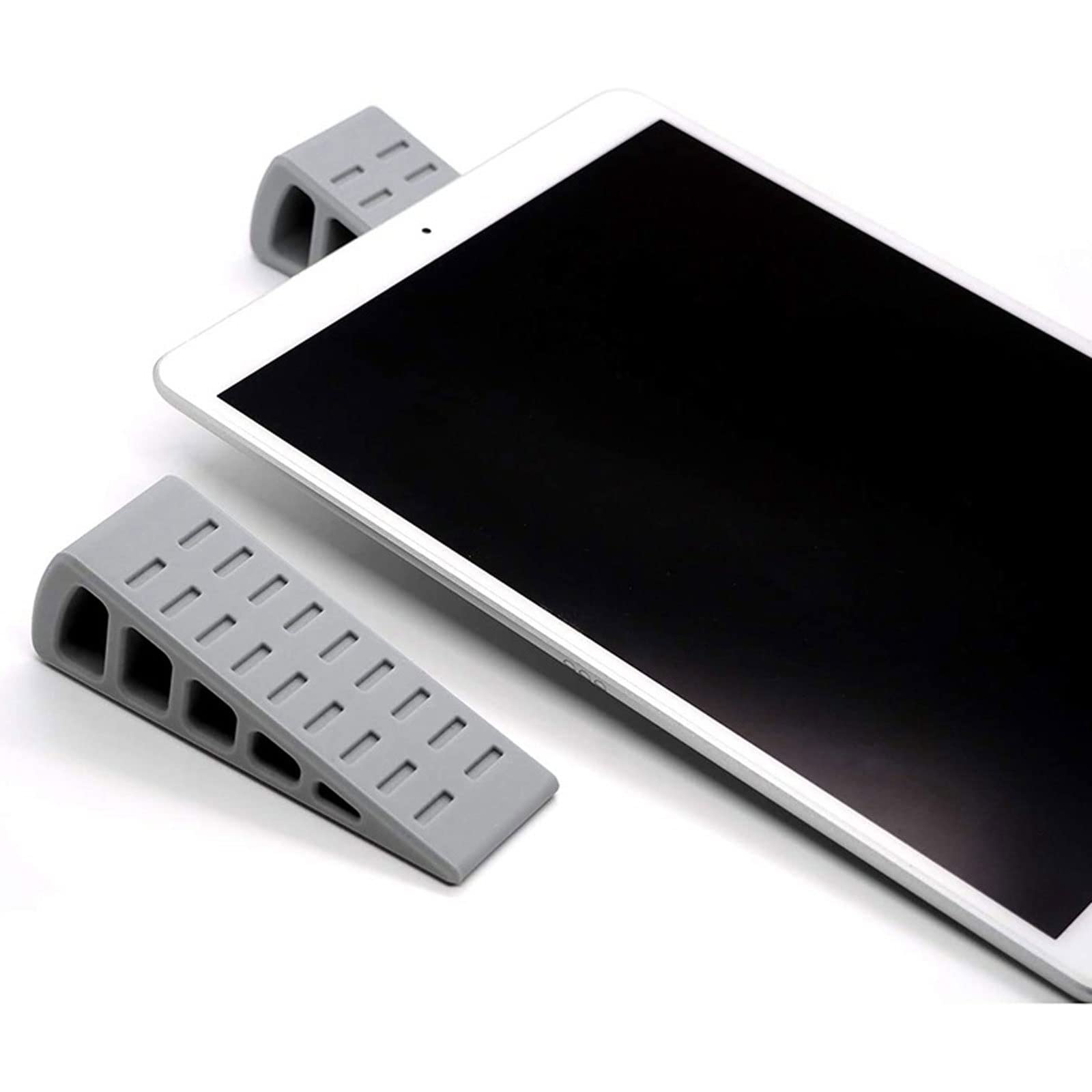 XIANGFAZJ Soporte Portatil Soporte para computadora portátil Desktop no salpican el Soporte de ventilación Vertical de Teclado de computadora Ultra Compacto