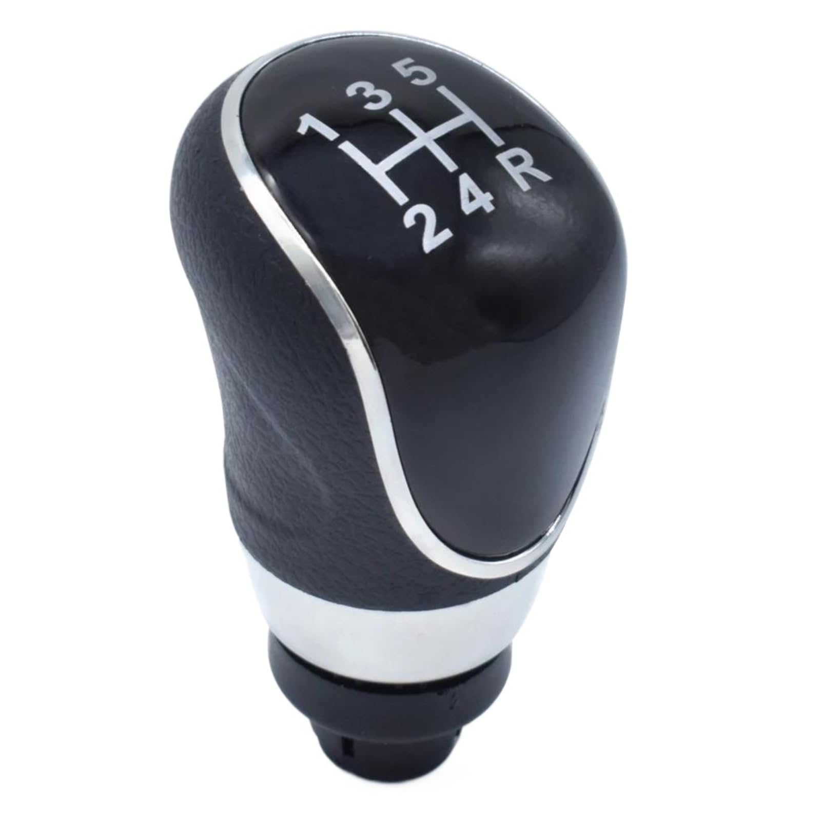 XZCVTYW Car Lever Gear Shift Knob 5 Speed Car Gear Stick Shift Knob for Ford for Focus MK2 MK3 Fiesta MK7 C-max B-max Mondeo MK4 Kuga Transit Galaxy