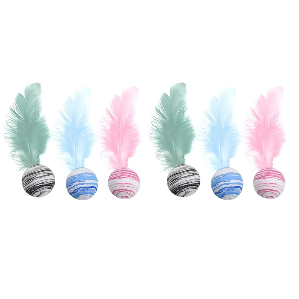 POPETPOP 6pcs Cat Toy Cat Interactive Plaything Dog Chew Toys for Puppies Pet Teasing Toy Simulated Plaything Kitten Toys for Indoor Cats Simulated Toys Plush Toys Bite Eva Accessories