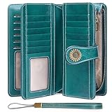 [SENDEFN] レディース 長財布 大容量 小銭入れ付き 触り良い RFID＆磁気スキミング防止 本革 おしゃれ 人気 正規品 ウォレット