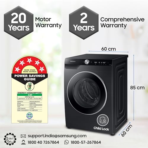 Samsung 11kg WW11CG604DLBTL - Image 4 of 5