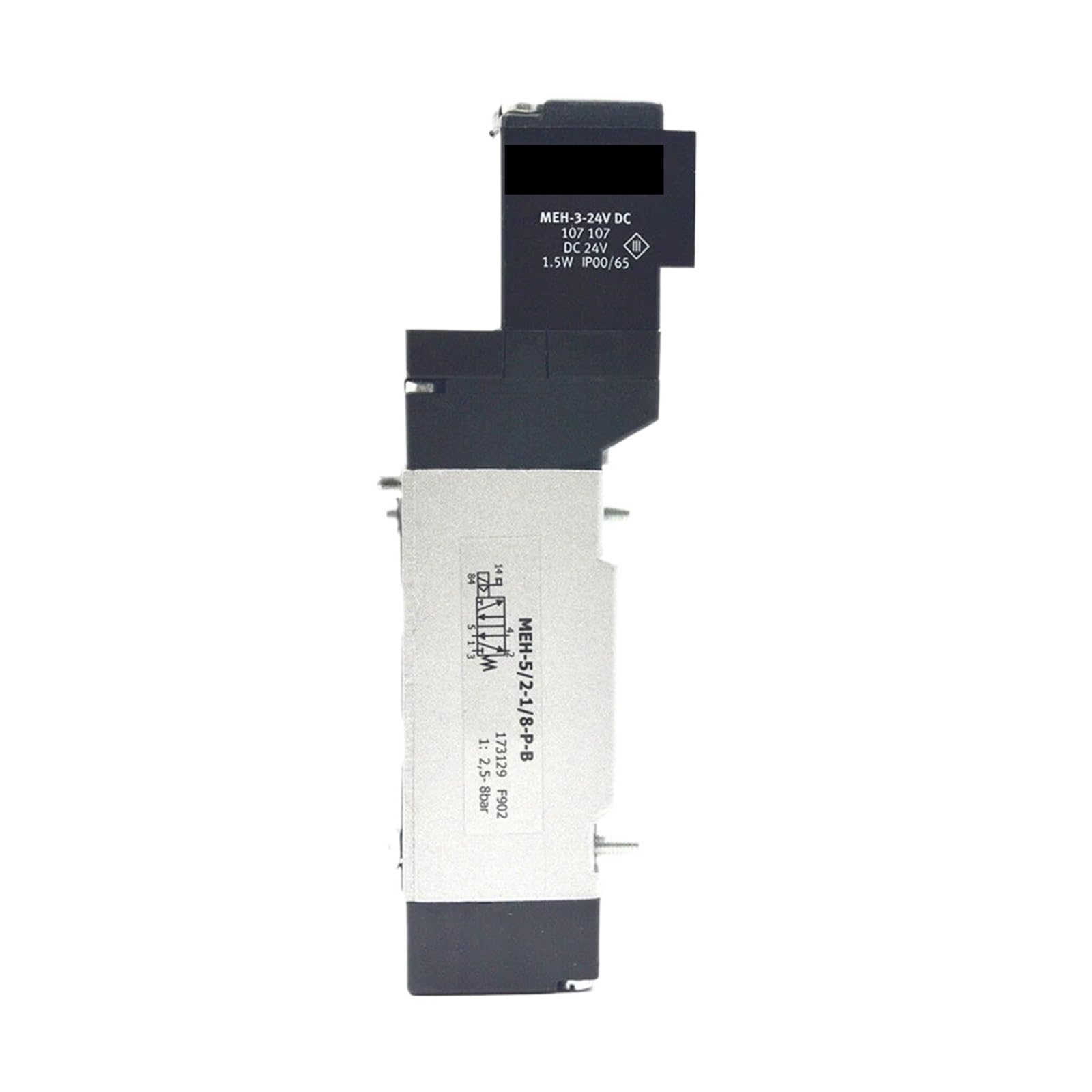 MEH-5/2-1/8-P-B Solenoid Valve 173129 Width 17.8Mm.