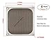 120mm Computer Fan Filter Grills with Screws, Ultra Fine Aluminum Mesh, Silver Color - 4 Pack