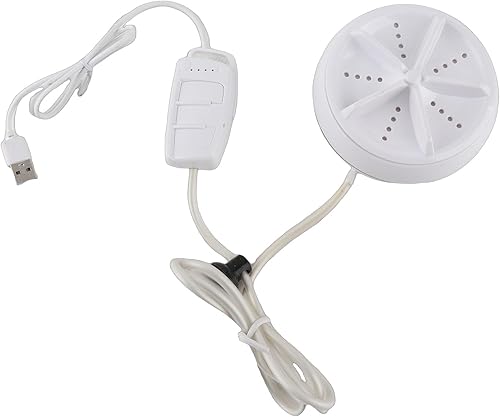 Mini motor de lavadora portátil, lavadora portátil de bajo ruido alimentado por USB, para lavar ropa de bebé, ropa interior, artículo pequeño