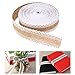 Produktbild LEORX 10M der hessischen Jute Lace Handwerk Band für DIY-Kunsthandwerk-Startseite-Hochzeitsdekoration