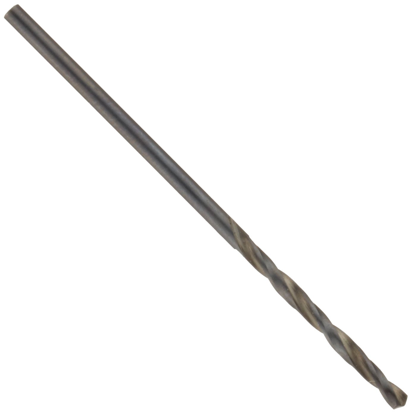 Chicago Latrobe 150K High-Speed Steel Jobber Length Drill Bit, Black Oxide Finish, Round Shank, 118 Degree Split Point, 13/64" Size (Pack Of 12)