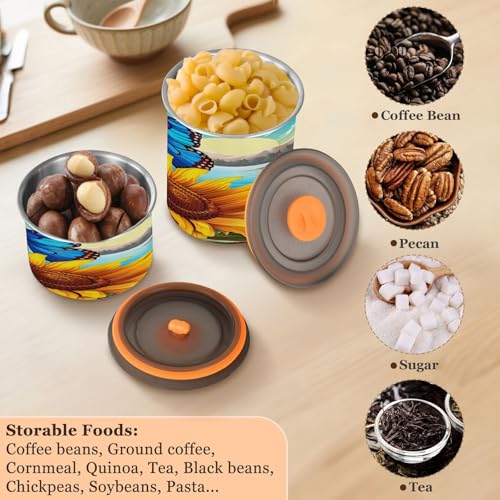 Envase Hermético de Acero Inoxidable para Café 500 ml miniatura 5