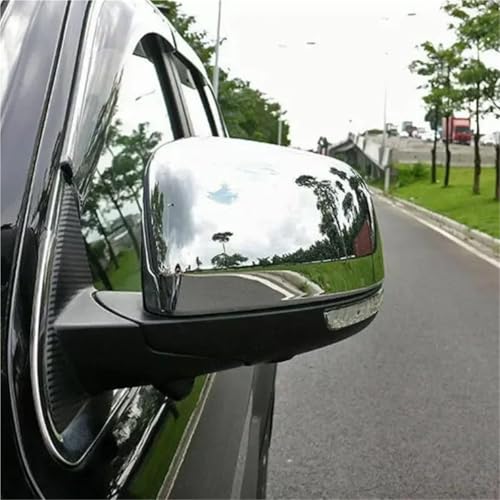 Autocollant rétroviseur Dodge Durango protection et éclat argent - 5