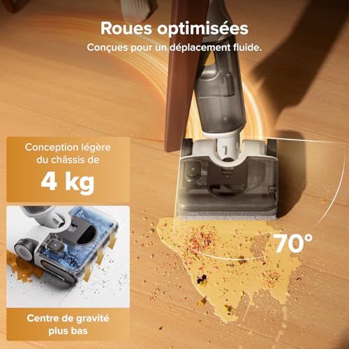 roborock F25 GT Gen2 Aspirateur Laveur 20kPa, Autonettoyage 90°C – vue 8