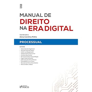 Capa do livro Manual de Direito na Era Digital : Processual - 1ª ED - 2023
