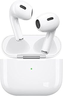 Wireless Bluetooth Earbuds, 3D Hi-Fi Stereo Noise Cancelling Wireless Bluetooth Headphones 5.3, IPX7 Waterproof, Touch Control, 30H Playtime with Fast Charging Case for iPhone/Android/Samsung/iOS