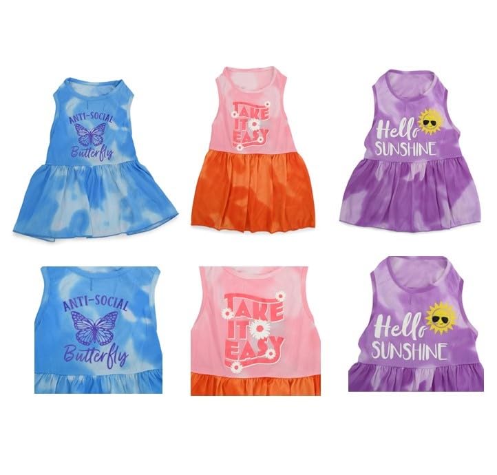 Mayra Pack of 3 Dresses, Winter Dress, Costume for Dogs, Cats & Puppies_Medium (B0CQ8F34VC) Amazon Price History, Amazon Price Tracker