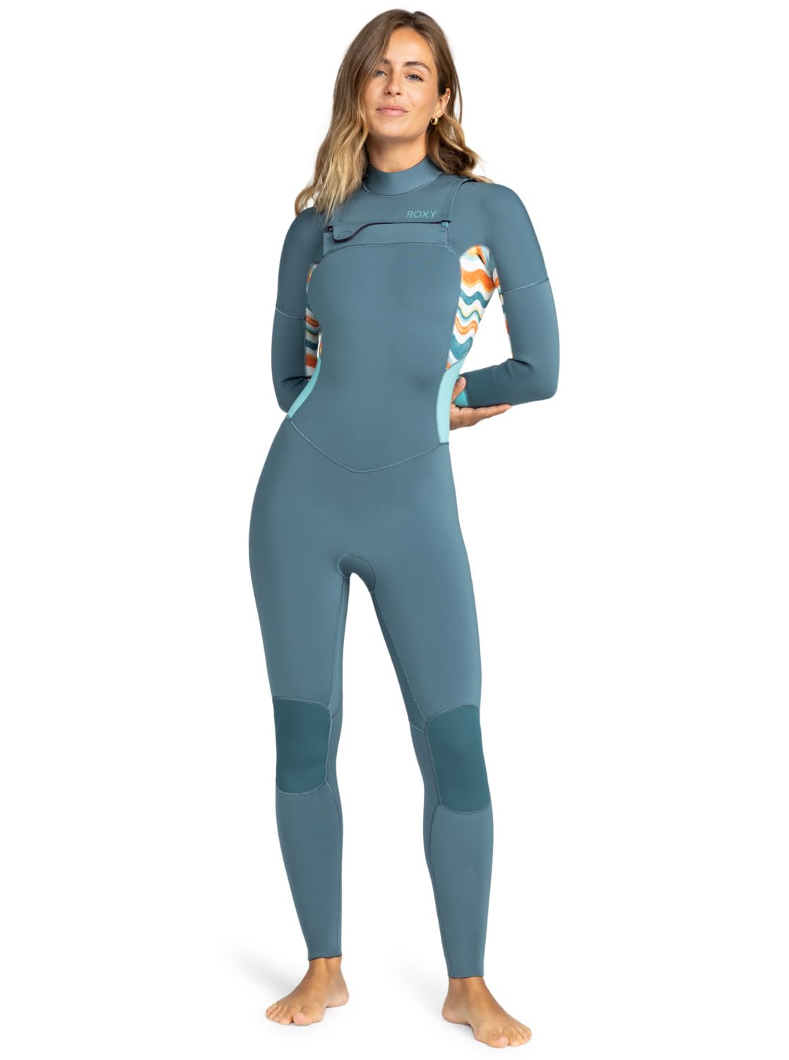 Roxy - 4/3 Swell Series FZ GBS Traje de Neopreno Completo, Mujer, Starglazer, 6