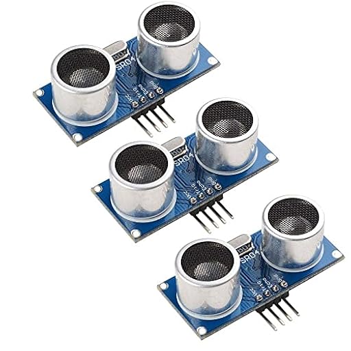 Aihasd 3 Piezas HC-SR04 Módulo de sensores ultrasónicos Sensores de distancia Ultrasonic Distance Sensor Para Arduino | Ya disponible en tu tienda friki favorita! En mundofriki.es!