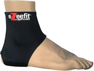 eZeefit アンクルブーティー - 極薄ブラック - ブリスタープロテクションとスケートサポート - あらゆる活動的なスポーツに最適