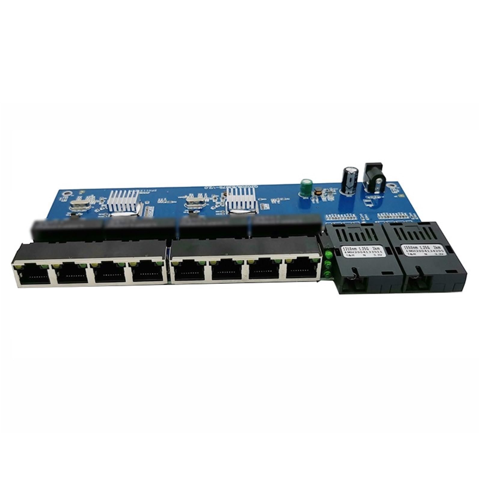Commutateur Gigabit Ethernet Convertisseur de média Fibre Optique Port Fibre 10/100/1000M(Without Power Supply)