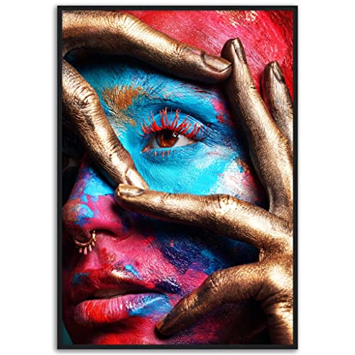 Impression murale encadrée MUA noire 30x40 cm : la solution déco sans stress prête à suspendre