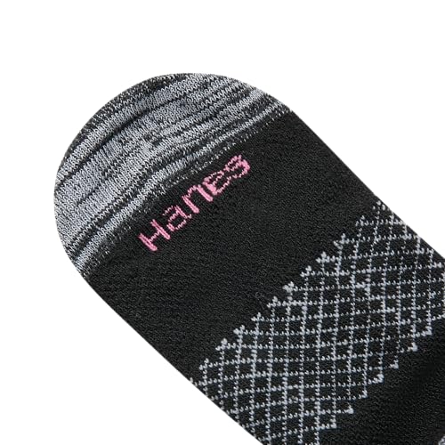 Image of Hanes Women's Socks, Lightweight Breathable Socks, No Show and Super No Show, 6-Pack