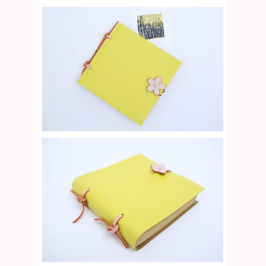 Amazon.co.jp: ノート手帳 A5ノートジャーナル小さな黄色の花ソフト