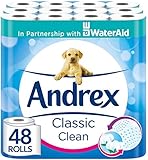 Andrex Classic Clean Toilettenpapierrollen