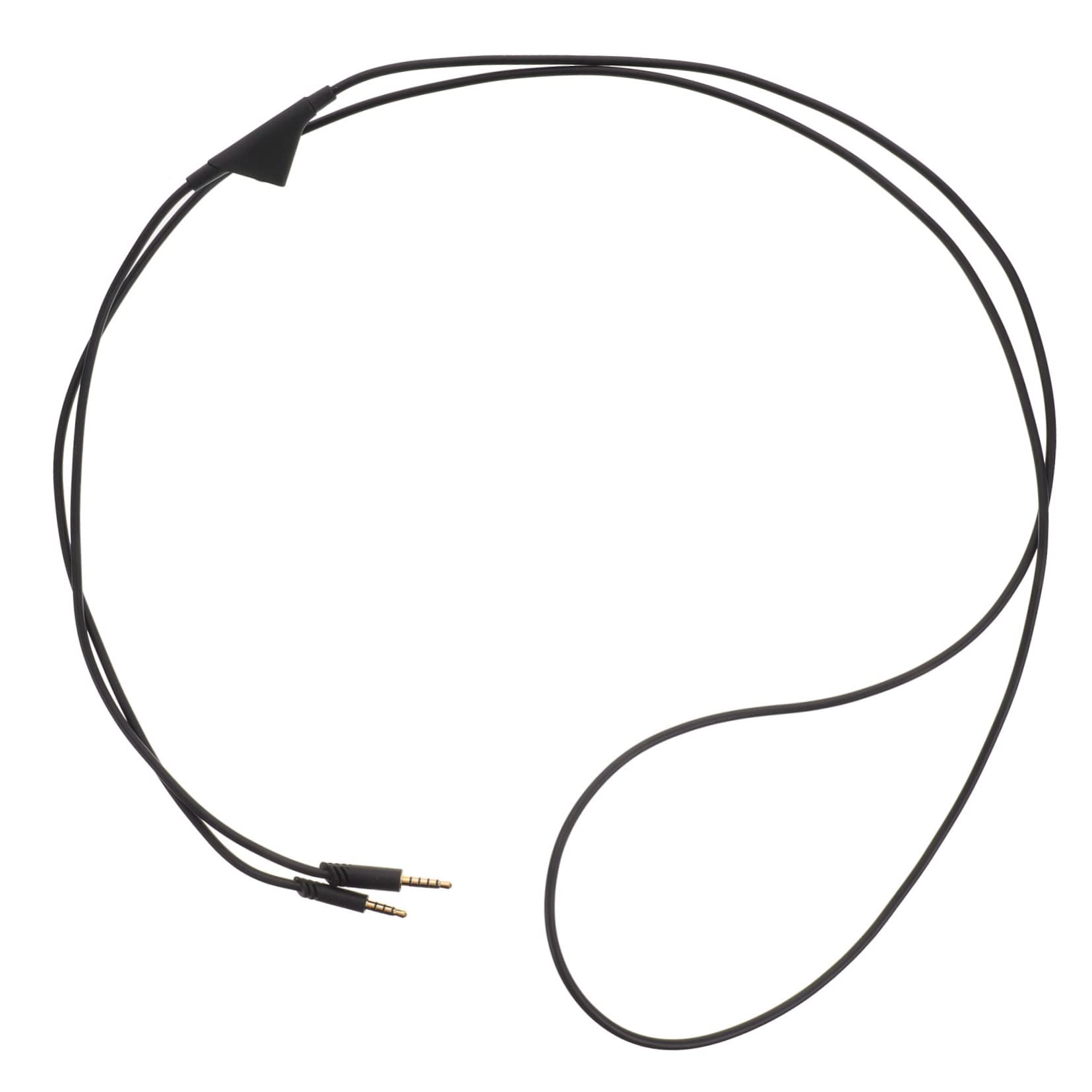 Operitacx 5 Pezzi Audio Ricambio per Cuffie Compatibile con Nero con Conduttività Durabilità Facile Installare Conservare per Uso Backup