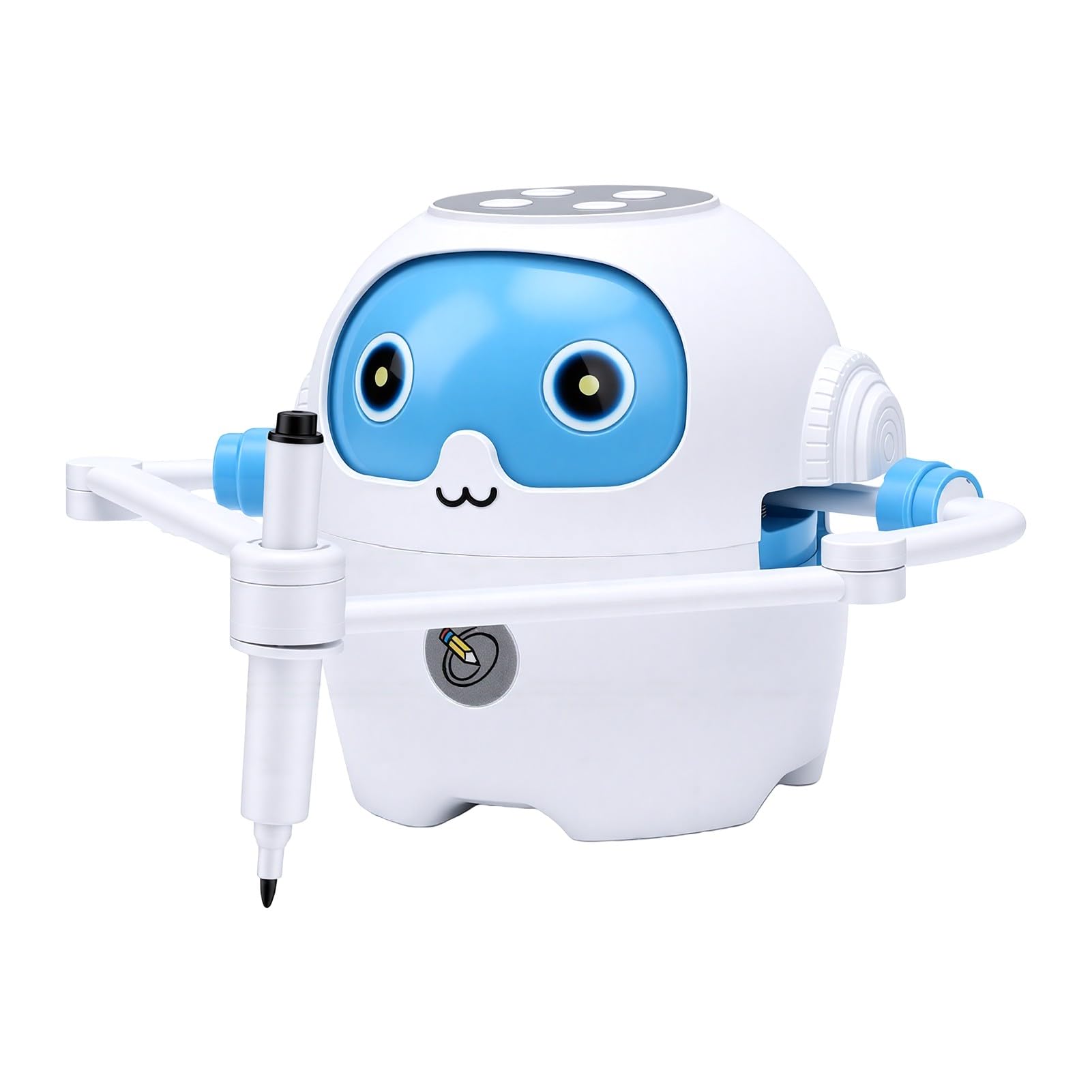 Robot de Dibujo, Juguete Educativo Inteligente para Pintar con Tarjetas y Bolígrafos de Colores para Niños y Niñas de 3 a 8 Años