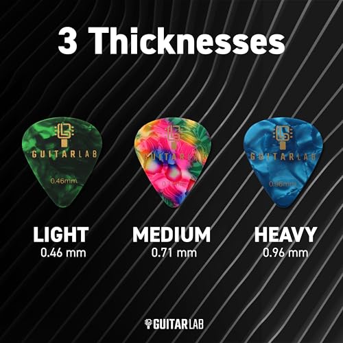 Guitar Lab Gift Tin: 18 Plectrums for All String Instruments - Image 4