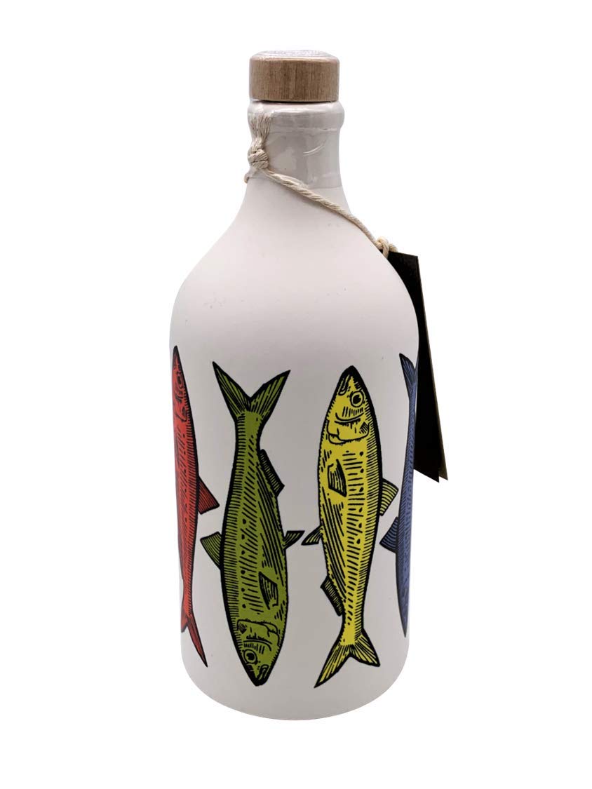 Muraglia - Natives Olivenöl Extra Sardine Keramisches Glas (Intensiv Fruchtig) 500ml