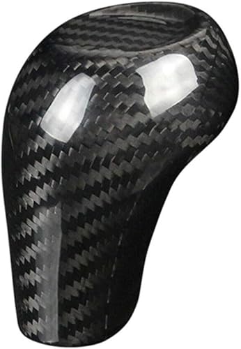 Miniatura 3 de GZYF Cubierta para palanca de cambios de fibra de carbono real para automóvil, decoración compatible con Chevrolet Camaro 2016-2020