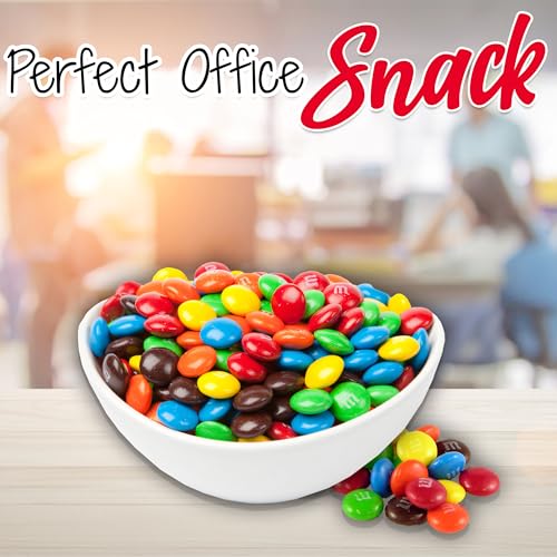 M&M's Peanut Fun Size Packs, Bulk 2 lb Milk Chocolate Covered Peanuts Individually Wrapped Packets, Bulk Candy Bags for Kids Party Favors, Birthdays, Snacking - image 3
