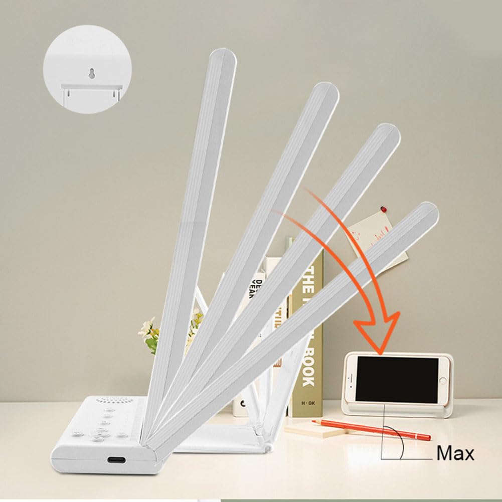 Tageslichtlampe mit 10 Weißes Rauschen LED Lichttherapielampe 20000 Lux Daylight Lampe Touch Control und Verstellbarer Sonnenlicht Lampe 3 Farbtemperaturen 6 Timer Tageslichtleuchte Simulation
