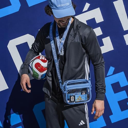 Image of adidas Unisex Adult Lanyard for Keys, ID Badge Holder, Keychain with Breakaway Buckle
