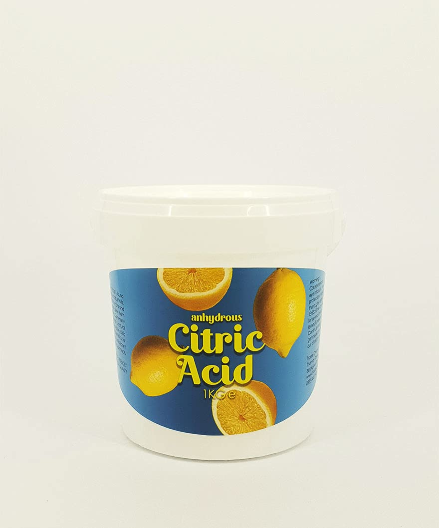 Citric Acid Food Grade Powder Anhydrous (1kg)