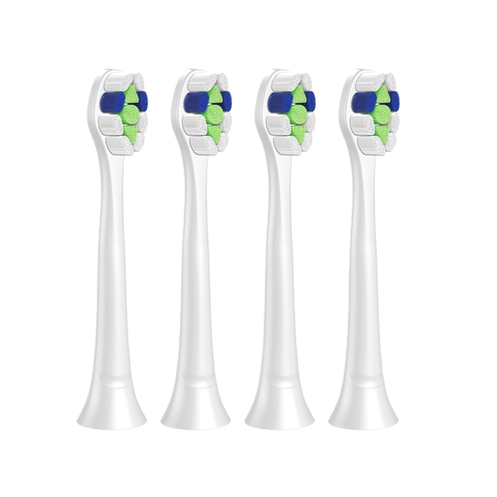 Testine di ricambio for spazzolino da 4/8 pezzi, testine Sonic Care, spazzole compatibili con l'impugnatura Sonicare(4pcs)