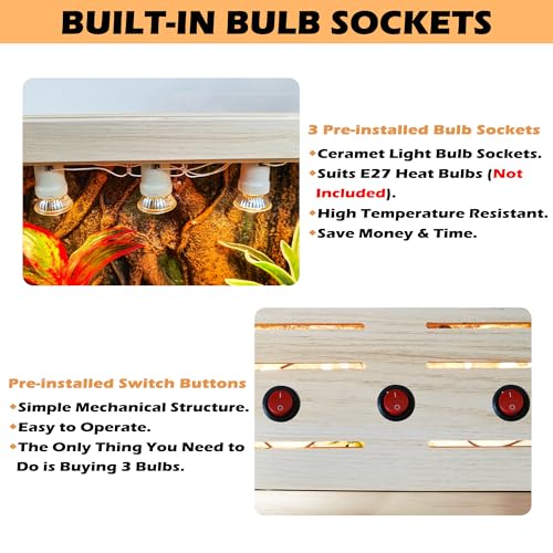 Prolee Bearded Dragon Tank 70 Gallon, Reptile Enclosure thumb #3