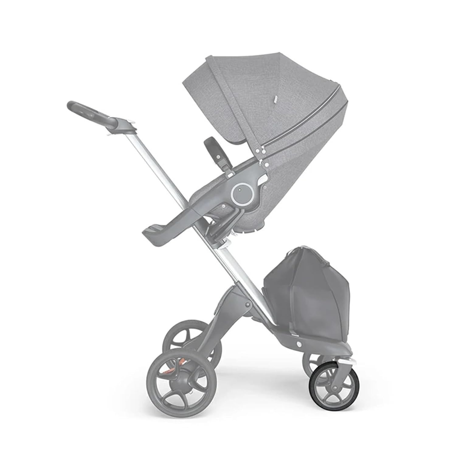 Stroller Wheel Tire Stroller Wheel Tire for Stokke Xplory V2/3/4/5/6/X Front Tyre PU Tubeless DIY Baby Buggy Replace Accessories