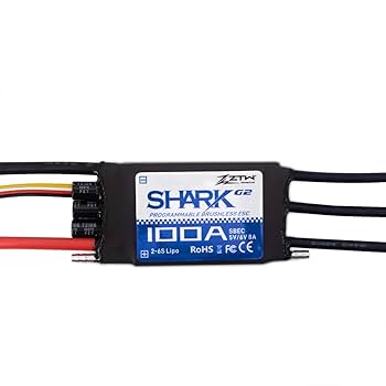 Amazon.co.jp: RCボートと水中スラスター用防水アンプZTW Shark