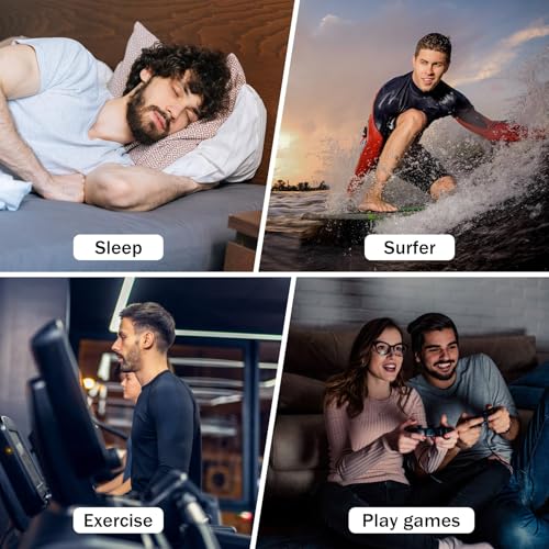 Image of Mens Pajama Shorts, Mens Sleep Shorts Lounge Soft Comfy Pj Bottom Sleeping Pants Breathable Summer Modal Sleepwear(2 Packs)