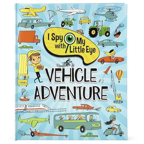 I Spy With My Little Eye Vehicle Adventure - Kids Search, Find, and Seek...