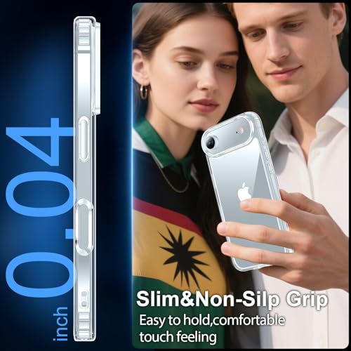 Coque transparente 17 Air fine, housse de protection antidérapante