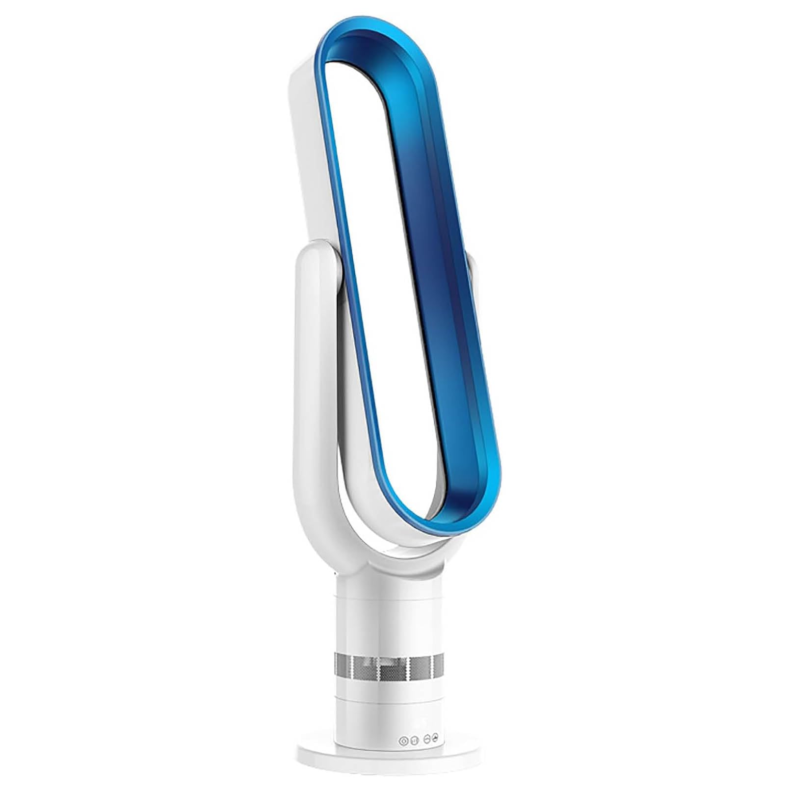 Ventilatore a torre oscillante per camera da letto, ventilatore circolatore da terra con telecomando, ventola di raffreddamento senza pale, con 10 velocità, 3 modalità, timer 9H, per casa e soggiorno