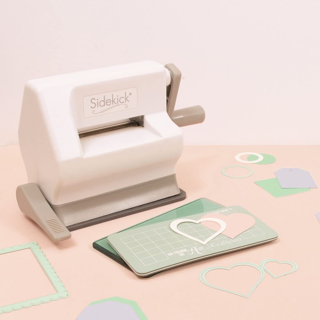 Decoratieve Framevorm Illustratie Van Een Blanco Kaartje Geïsoleerd