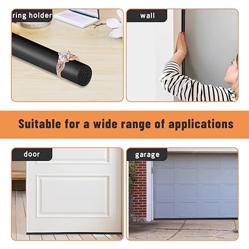 Image of Backer Rod 3 /4 Inch Rubber Caulk Saver,Foam Backer Rod for Gaps and Joints,Concrete Expansion Joint Filler,19.6 feet Length