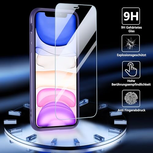 Coque militaire iPhone 11 antichoc et robuste couleur violette - 2