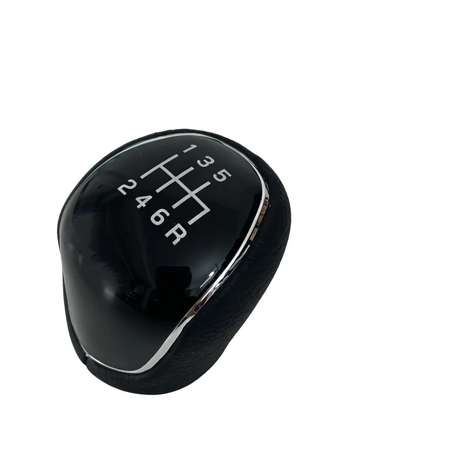 WLNWERDPKK Gear Shift Knob 1PCS for Focus for Mondeo for Kuga for S-Max for C-Max for Galaxy 6 Speed Shift Knob Stick Knob(Black 6 Speed 246R)