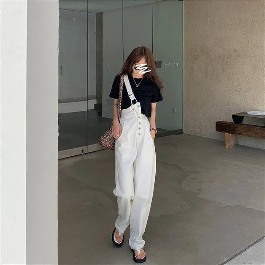 Seven fairy サロペット デニム・白 デニムサロペットは今年版お待ち下さい！カットソーは只今