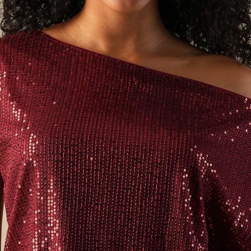 Image of Globus Women Top (GS570837 Maroon S)