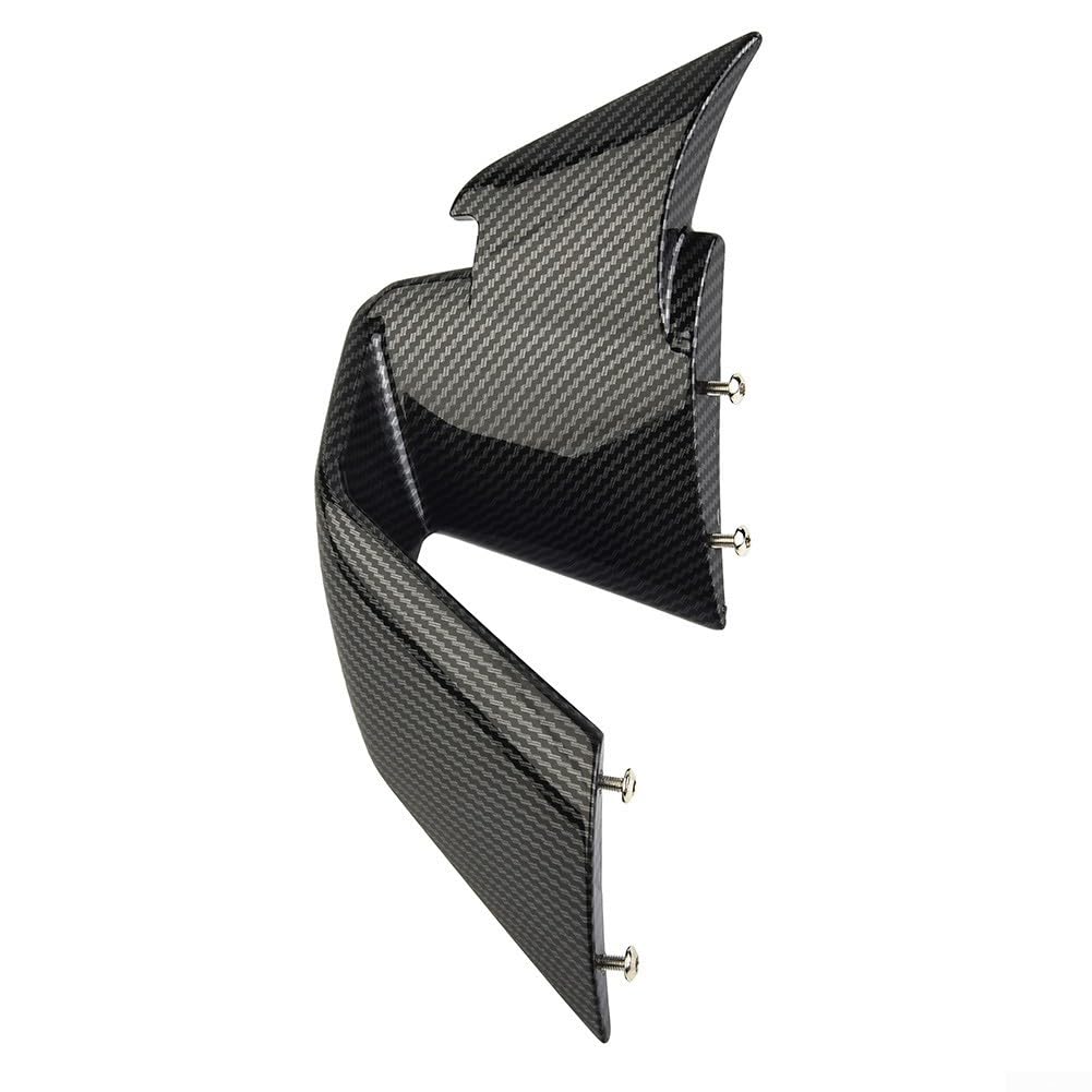 Aileron avant avec ailettes fixes en fibre de carbone pour BMW S1000RR et M1000RR modèles 2019, 2020, 2021, 2022