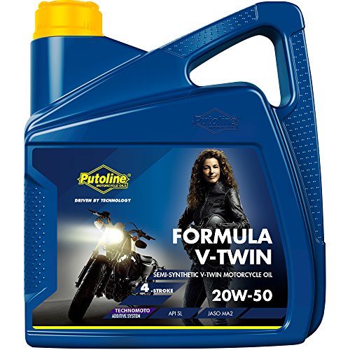 Putoline 70506 Formula V de Twin 20 W-50 de 50 4L