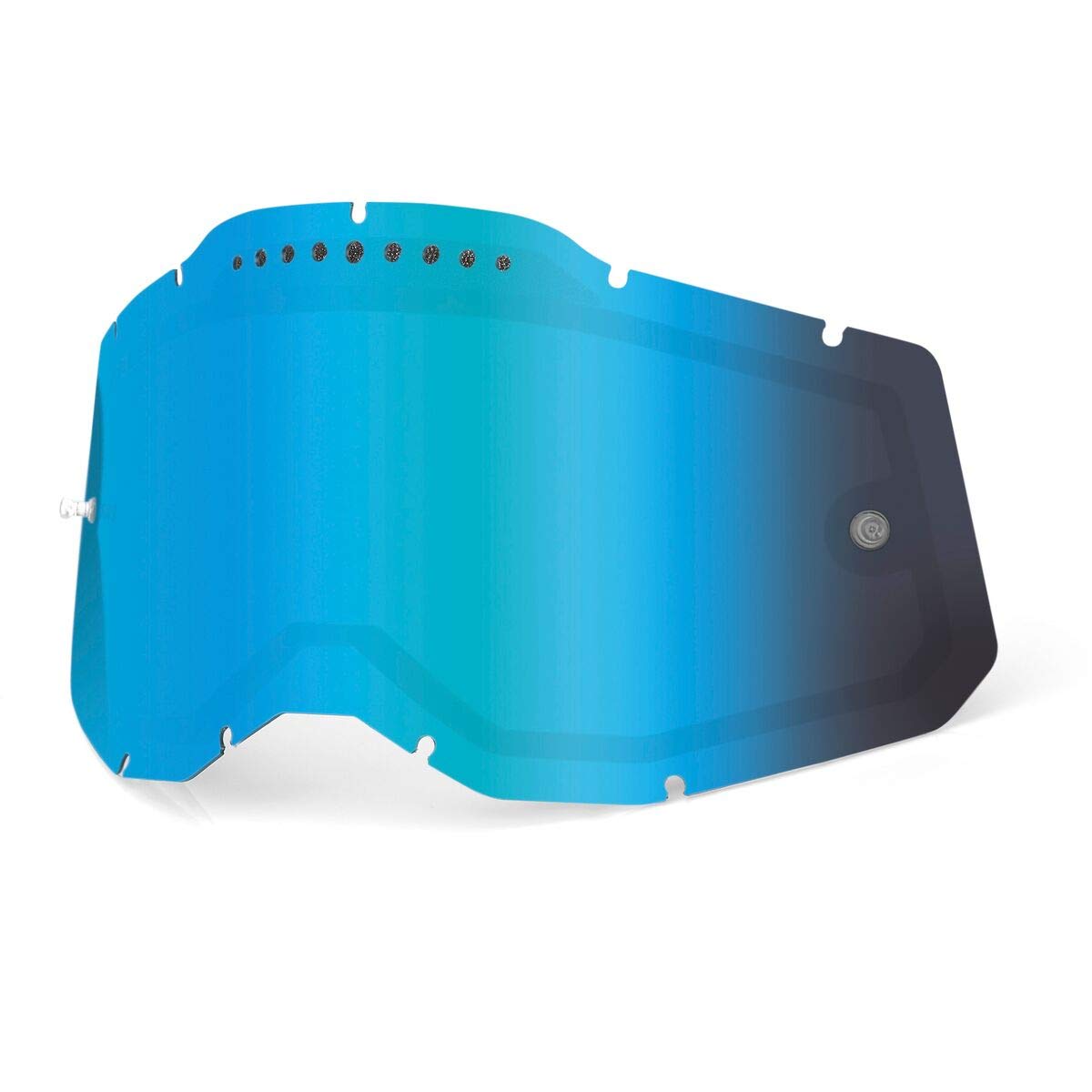 100 Percent Racecraft Gen 2/Accuri Gen 2/Strata Gen 2 Vented Dual Pane MX Goggle Lens One Size Blue